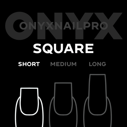 ONYX Pro Tips - Square Short (320 pcs)