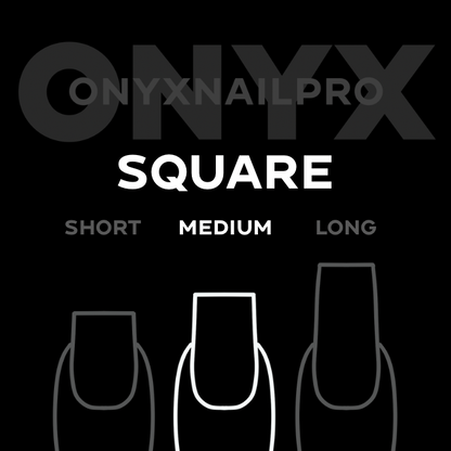 ONYX Pro Tips - Square Medium (320 pcs)