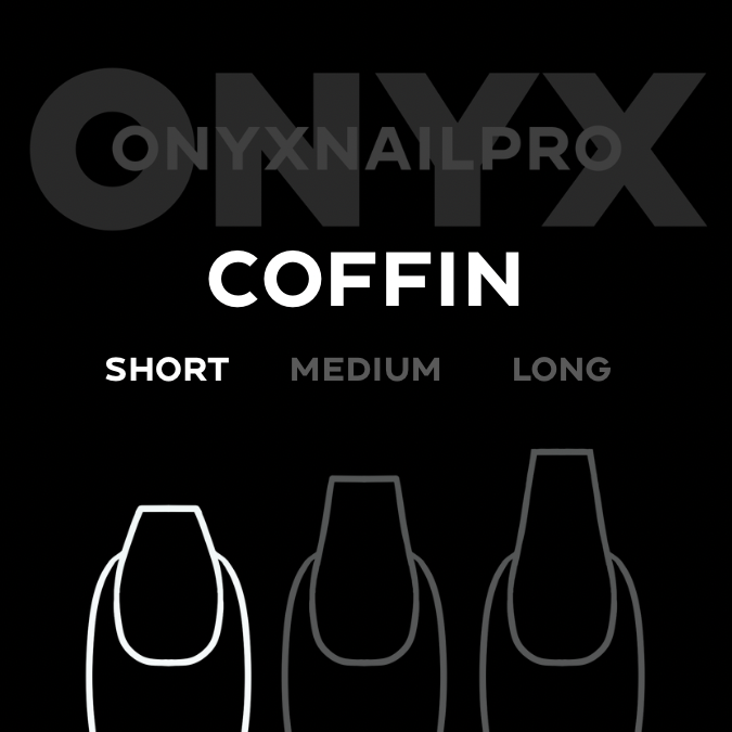 ONYX Pro Tips - Coffin Short (320 pcs)