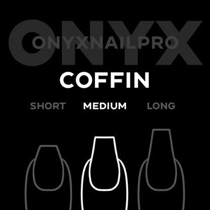 ONYX Pro Tips - Coffin Medium (320 pcs)