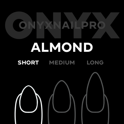 ONYX Pro Tips - Almond Short (320 pcs)