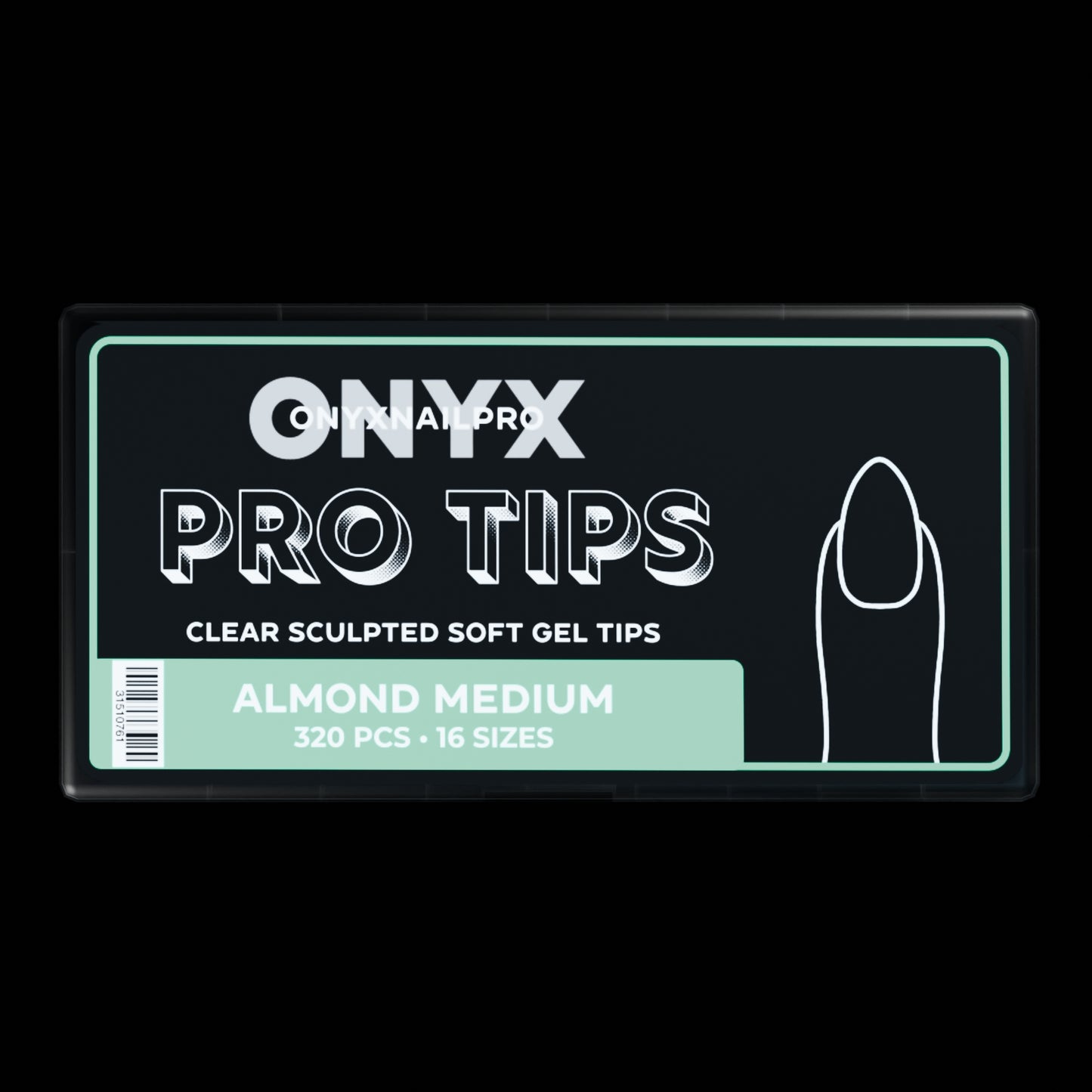 ONYX Pro Tips - Almond Medium (320 pcs)