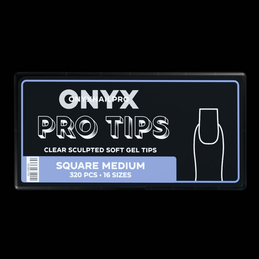 ONYX Pro Tips - Square Medium (320 pcs)